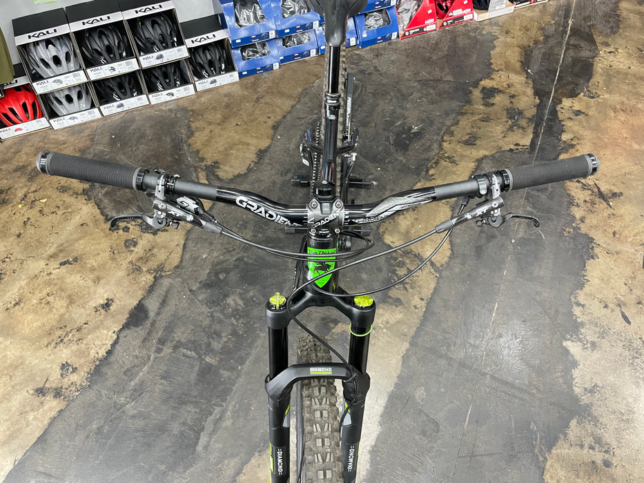 Van Dessel Gnarzan SRAM Eagle GX - Black/Green 2022 DEMO