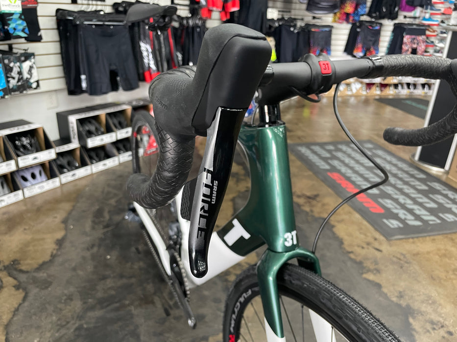 3T Exploro RaceMax SRAM Force AXS 2X 700C - Emerald/White 2022