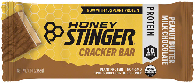 Honey Stinger Cracker Bar - Peanut Butter Milk Chocolate