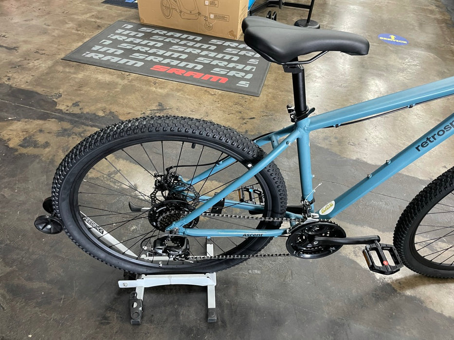 Retrospec Ascent Mountain Bike 27.5" Shimano Tourney - Matte Superior Blue 2022