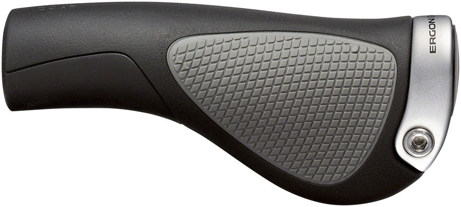 Ergon GP1-L Grips: Large, Black/Gray