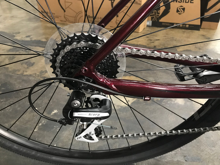 Cannondale Adventure 1 Women’s Shimano Acera - Maroon 2021