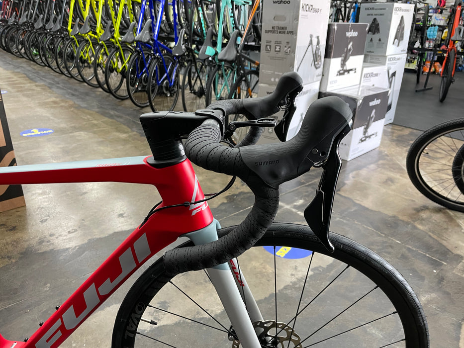 Fuji Transonic 2.3 Disc Shimano 105 11 Speed - Satin Red/Grey 2021