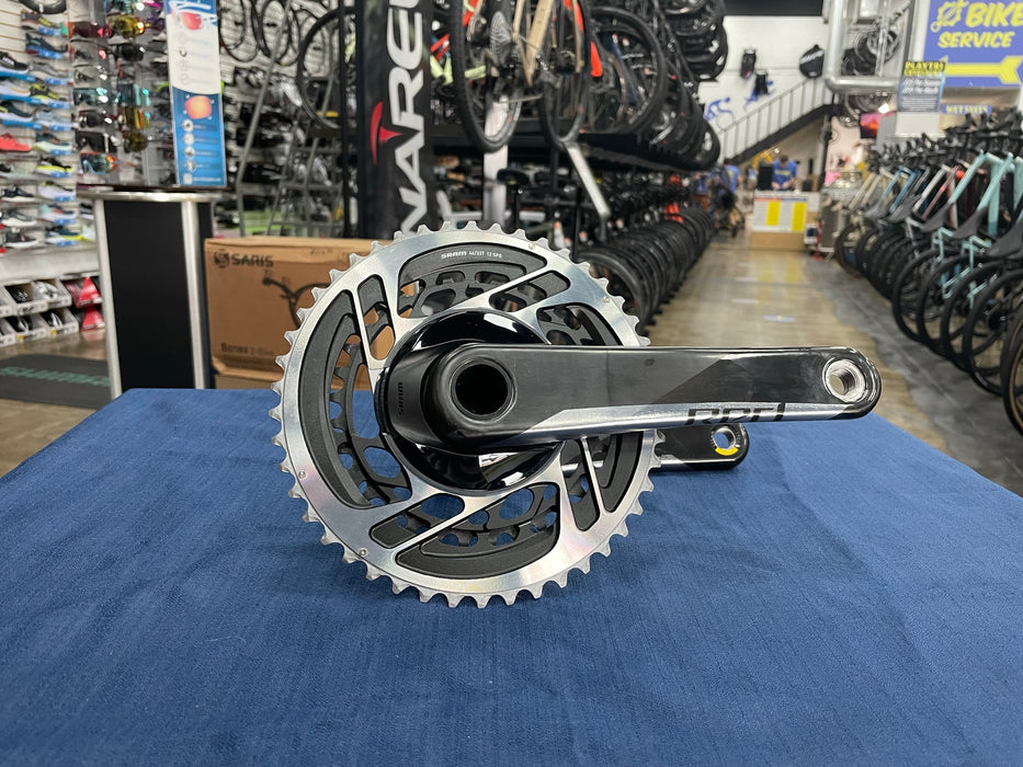 SRAM Red AXS 46/33T 12 spd Used Crankset 175mm