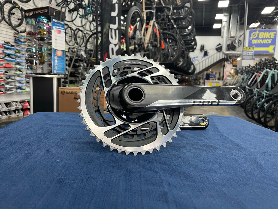 SRAM Red AXS 46/33T 12 spd Used Crankset 175mm