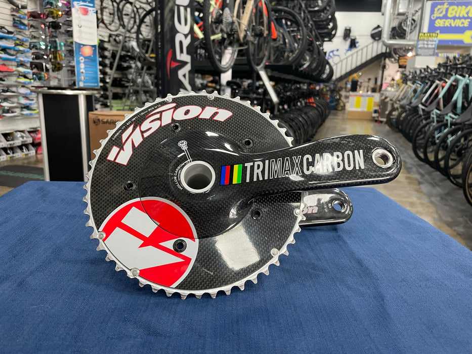 Vision TriMax Carbon TT Crankset 53-39TT 175mm Used