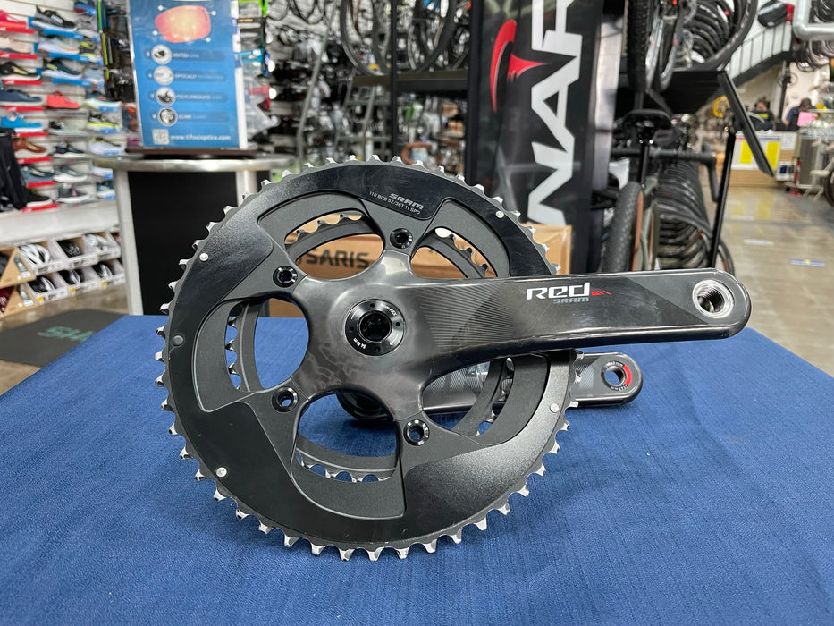 SRAM Red Crankset BB30 11spd 165mm 52/36 no BB C2 Used