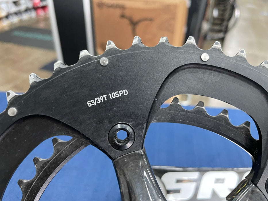 SRAM Force 22 Exogram GXP 172.5mm 53-39 Crankset Used