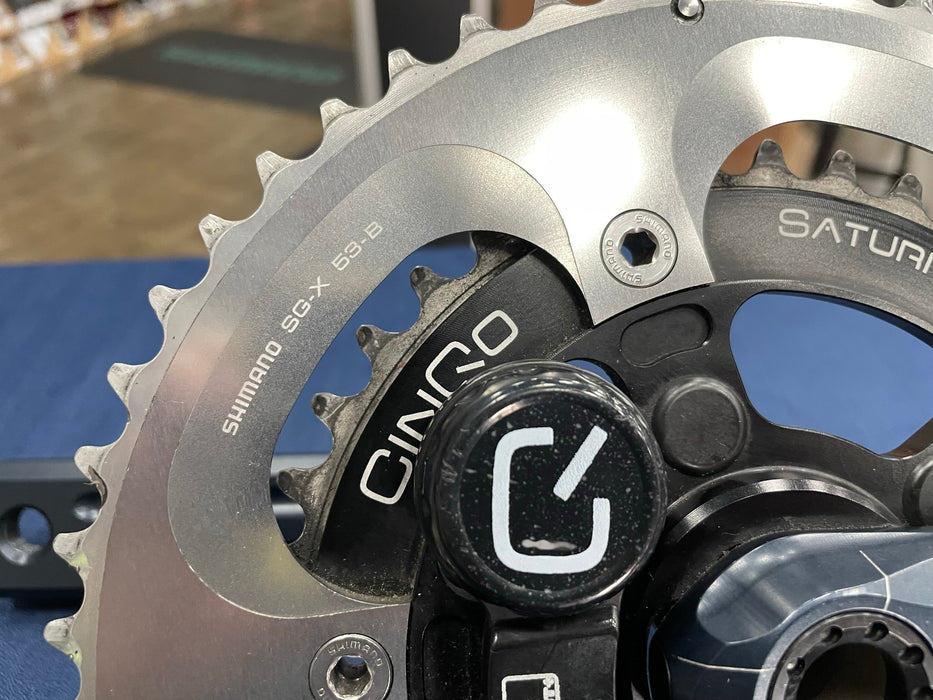 Rotor 3D Quarq Powermeter 53/39T 165mm Used