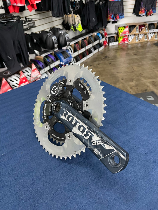 Rotor 3D Quarq Powermeter 53/39T 165mm Used