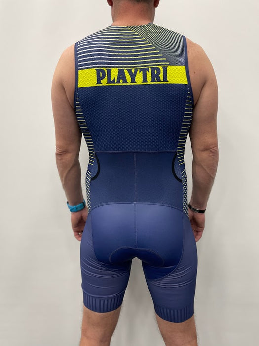 Playtri Men's Sleeveless Tri Suit