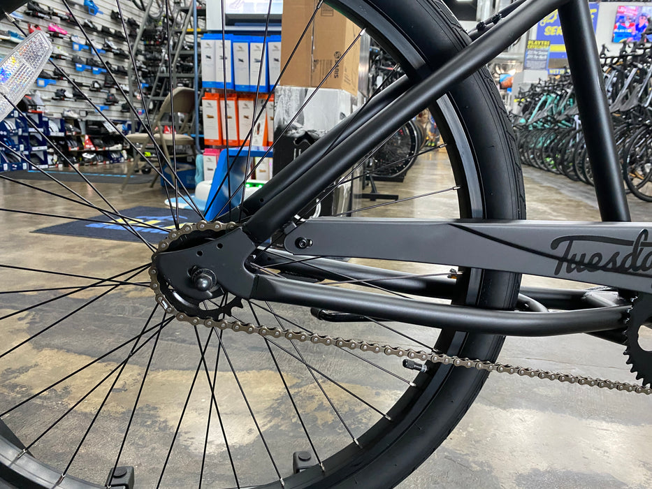 Tuesday Cycles June 1 26" Cruiser - Matte Black 2021