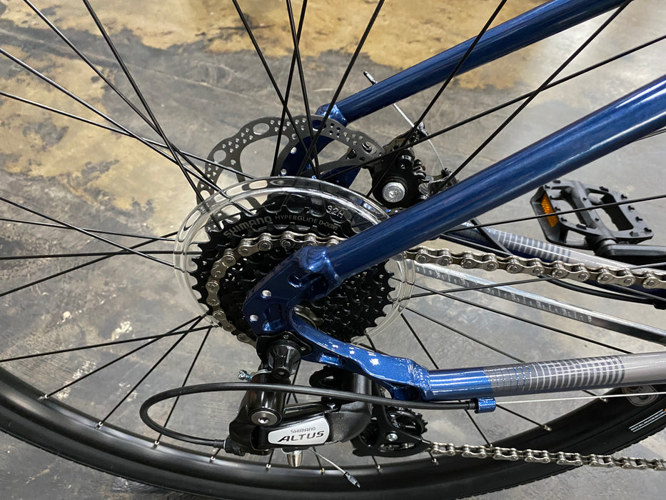 Fuji Absolute 1.9 Disc Shimano Tourney 8 Speed - Dark Blue 2022