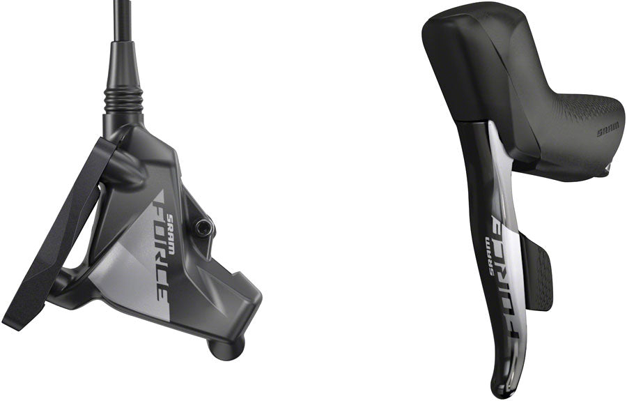 SRAM Force eTap AXS HRD Left/Front Shift/Brake Lever and Hydraulic Disc Caliper Flat Mount Black