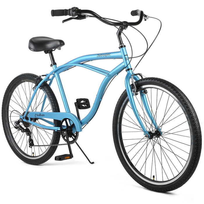 Retrospec Chatham Beach Cruiser 7-Speed 26" - Matte Pacific Blue 2022