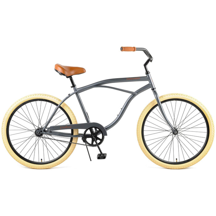 Retrospec Chatham Beach Cruiser 1-Speed 29" - Matte Graphite/Beige 2022