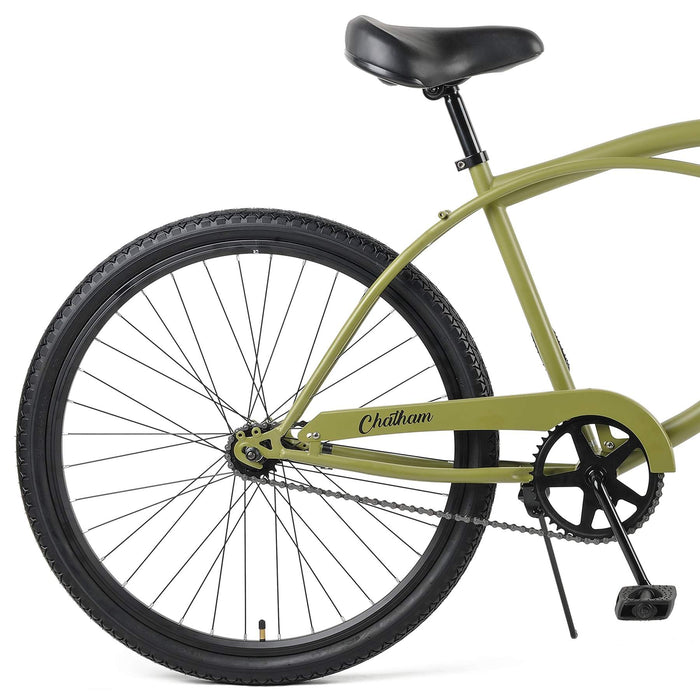 Retrospec Chatham Beach Cruiser 1-Speed 29" - Matte Military Green 2022