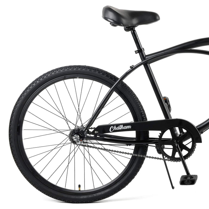 Retrospec Chatham Beach Cruiser 3-Speed 26" - Matte Black 2022