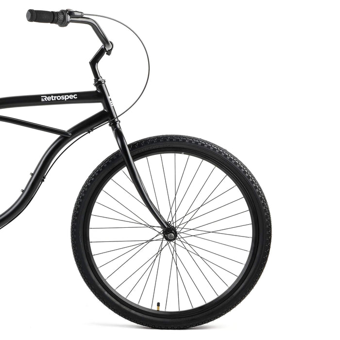 Retrospec Chatham Beach Cruiser 3-Speed 26" - Matte Black 2022