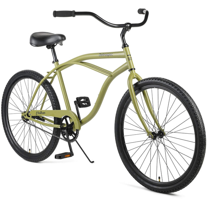 Retrospec Chatham Beach Cruiser 1-Speed 29" - Matte Military Green 2022