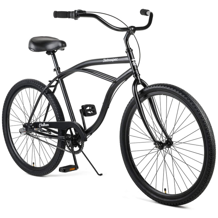 Retrospec Chatham Beach Cruiser 3-Speed 26" - Matte Black 2022