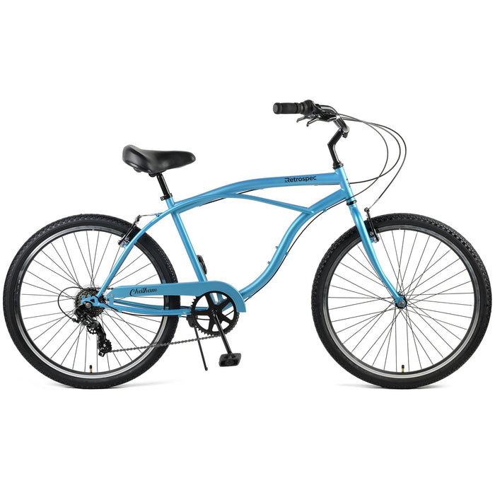 Retrospec Chatham Beach Cruiser 7-Speed 26" - Matte Pacific Blue 2022