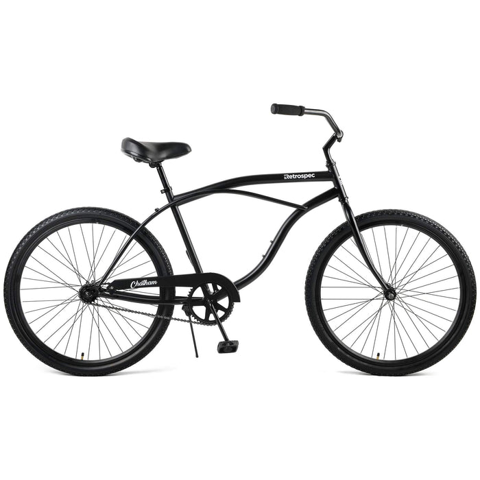 Retrospec Chatham Beach Cruiser 1-Speed 26" - Matte Black 2022