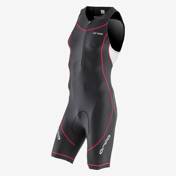 Orca Men's Core Equip Race Suit Sleeveless Tri Suit-Black/White/Red