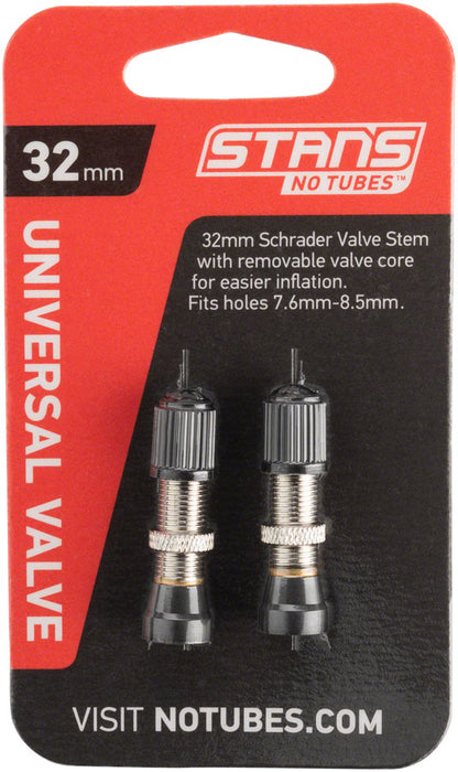 Stan's NoTubes Brass Schrader Valve Stems - 32mm