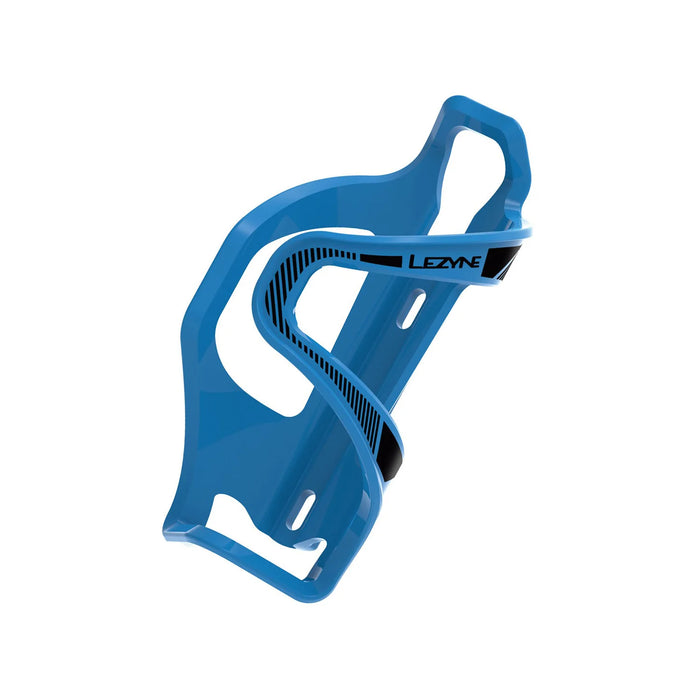 Lezyne Flow Water Bottle Cage SL Left Side Loading Blue