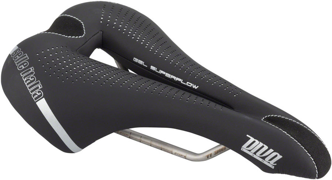 Selle Italia Diva Gel Superflow Saddle Black