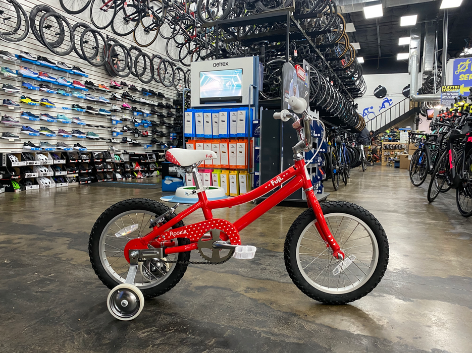 Fuji Rookie ST 16" Kids Bike - Red 2021