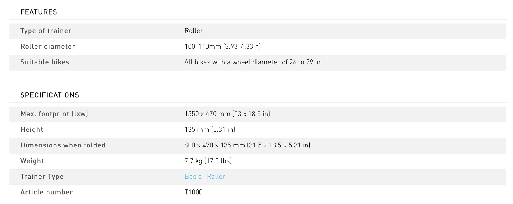 Garmin Tacx Antares Roller