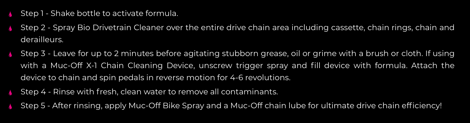 Muc-Off Bio Drivetrain Cleaner 750ML