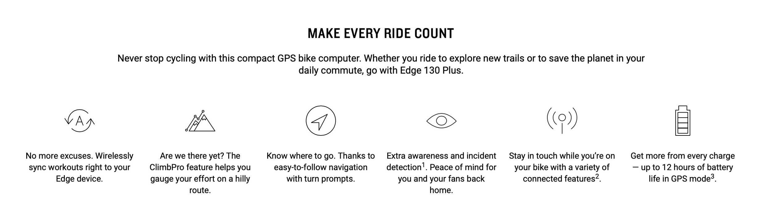 Garmin Edge 130 Plus Bike Computer