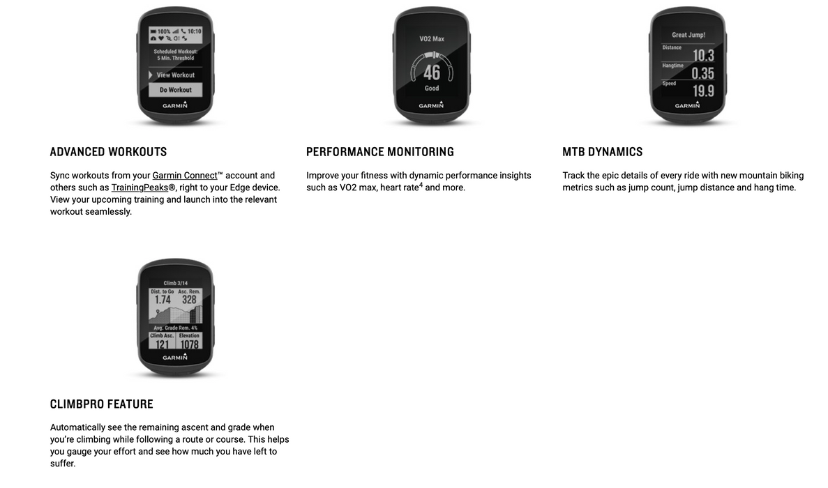 Garmin Edge 130 Plus Bike Computer