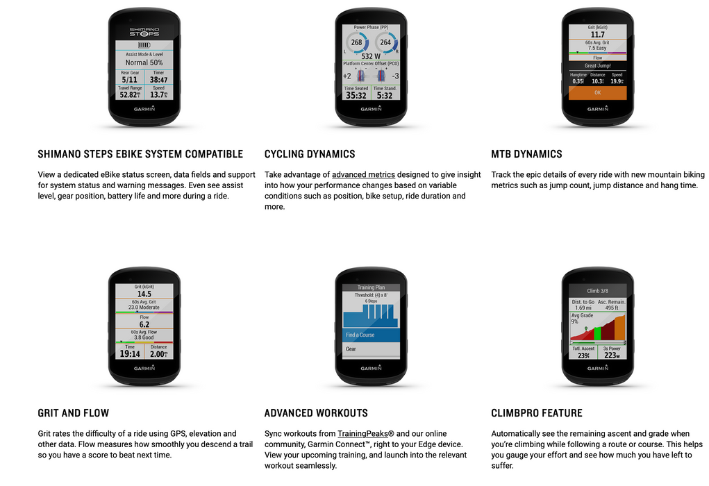 Garmin Edge 530 Bike Computer