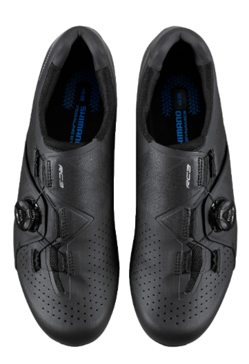 Shimano RC3 Men's Cycling Shoes WIDE - Black