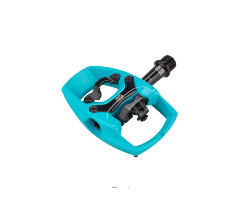 iSSi Flip II Dual-Sided Hybrid Bike Pedals - Teal