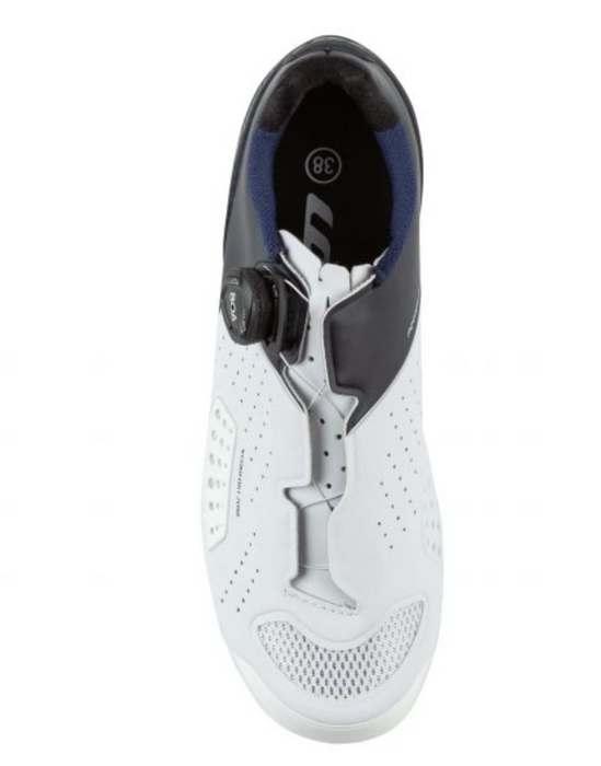 Louis Garneau Women's Carbon LS-100 III Cycling Shoes - White/Navy