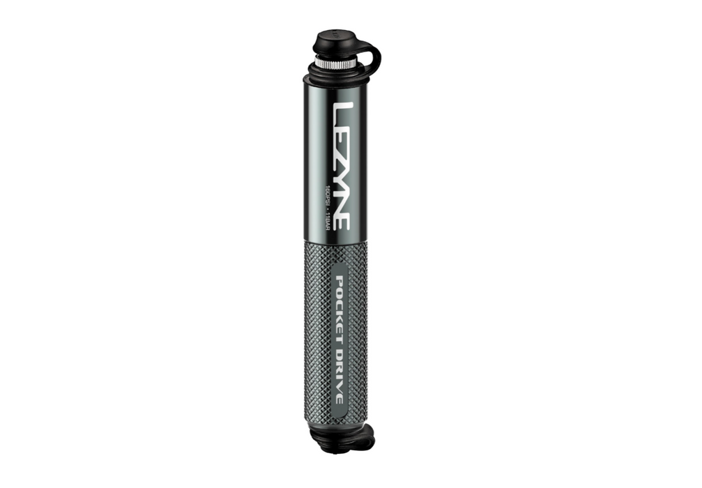 Lezyne Pocket Drive Frame Pump Gun Metal