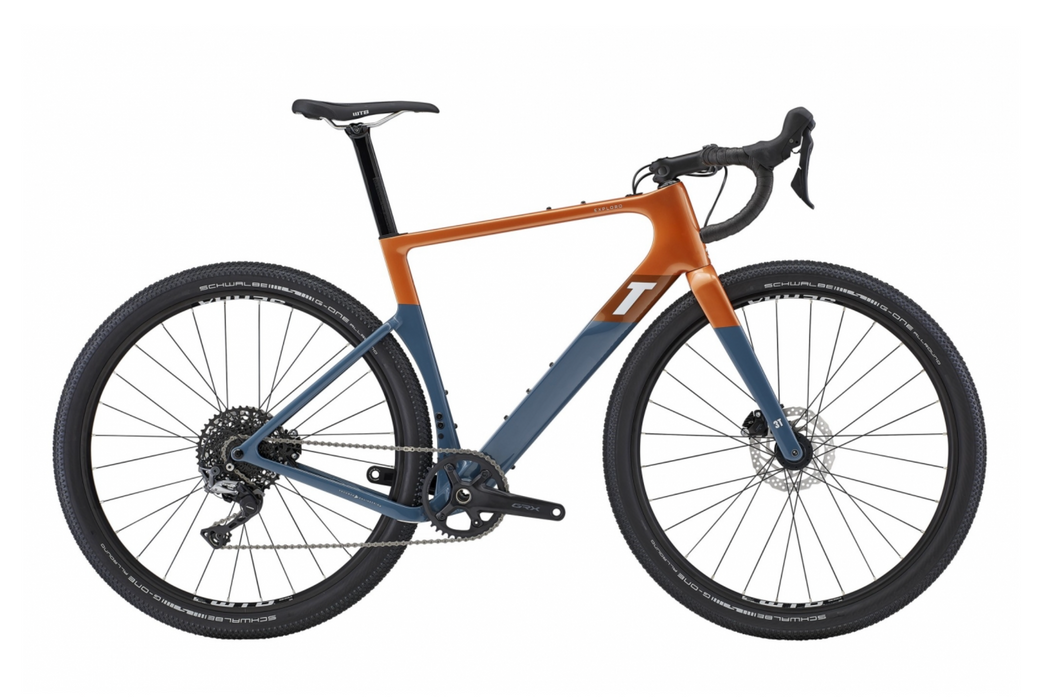 3T Exploro Max Shimano GRX 1X 650B - Grey/Orange 2022