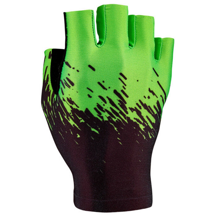 SupaG Short Gloves Black/Neon Green