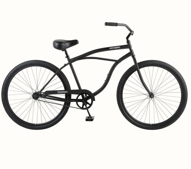 Retrospec Chatham Beach Cruiser 1-Speed 29" - Matte Black 2022