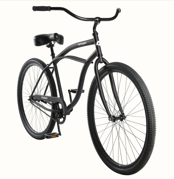 Retrospec Chatham Beach Cruiser 1-Speed 29" - Matte Black 2022