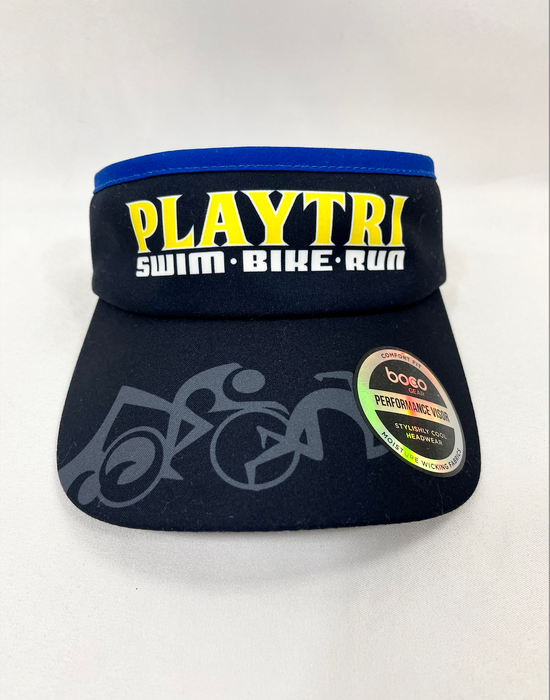 Playtri / BOCO 360 Visor  - Black and Blue