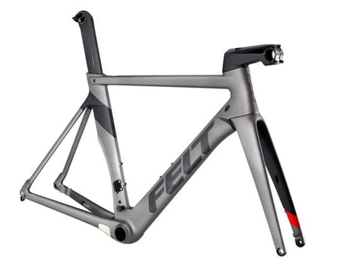 Felt AR Advanced Frameset ONLY* - Matte Textreme (White/Grey) 2022