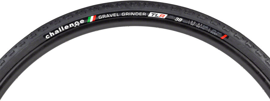 Challenge Gravel Grinder Race Tire - Tubeless, Folding, Black