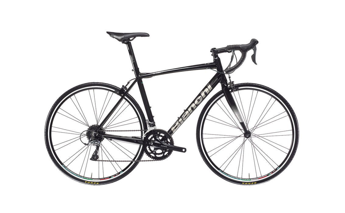 Bianchi Via Nirone 7 Shimano Claris 8 Speed - Black 2023