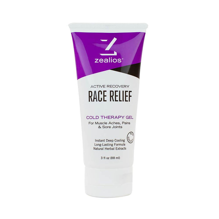 Zealios Active Recovery Race Relief Cold Therapy Gel 3 Oz